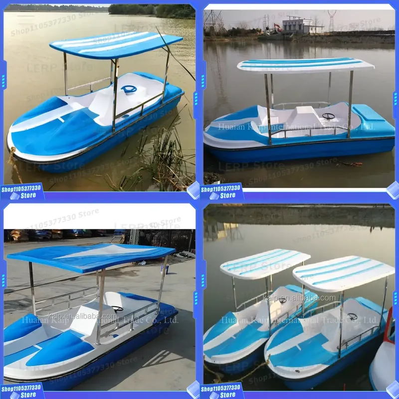 Fishing Equipment Logos - Bote a Pedal de Fibra de