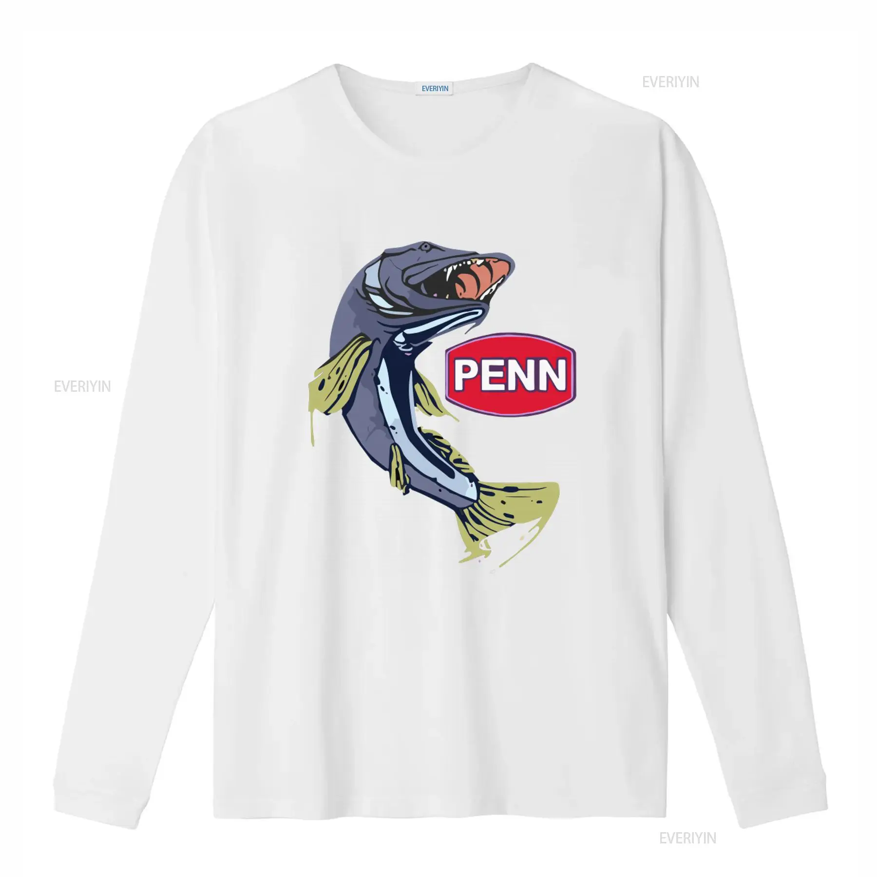 Camiseta negra para hombre con - Fishing Equipment Logos reseña y precio
