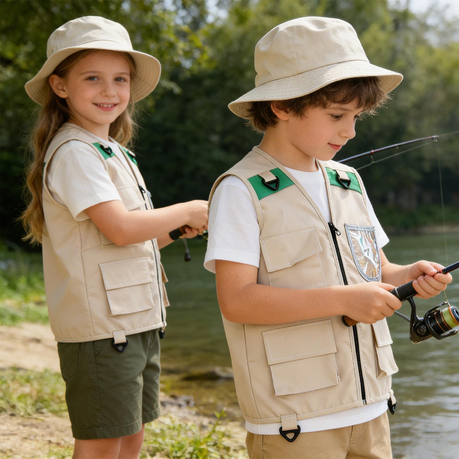 Chaleco de Explorador para Niñ - Fishing Equipment Logos reseña y precio