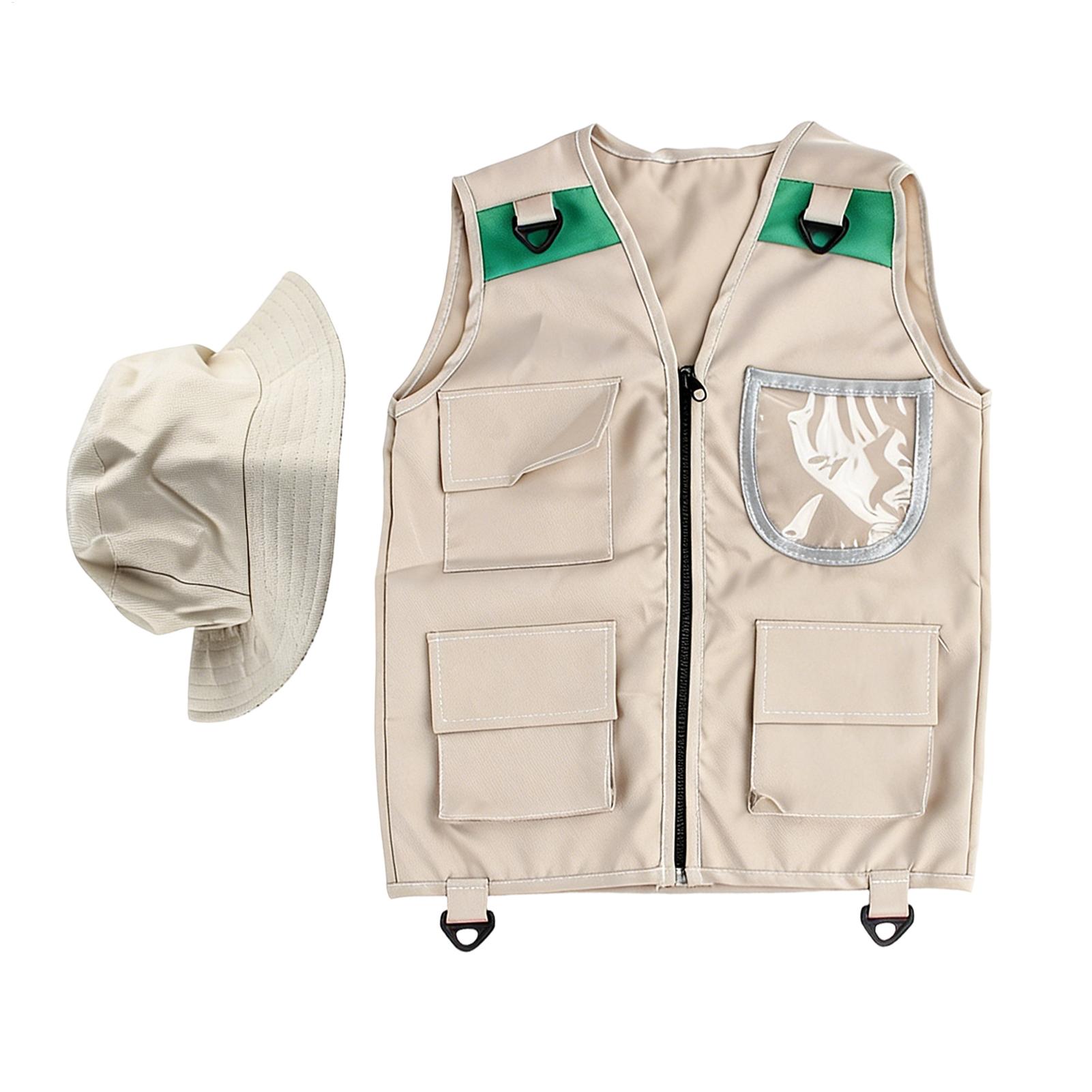 Chaleco de aventura para niños - Fishing Equipment Logos reseña y precio
