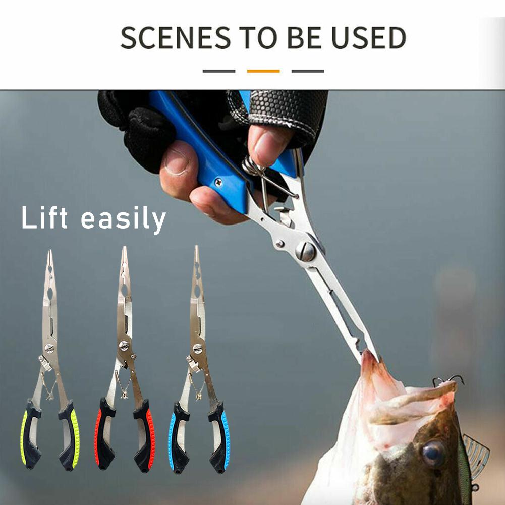 Alicates de pesca de acero ino - Fishing Equipment Line reseña y precio