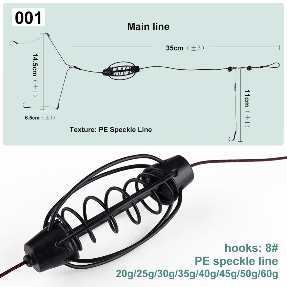 1 Uds. Alimentador de pesca de - Fishing Equipment Line reseña y precio