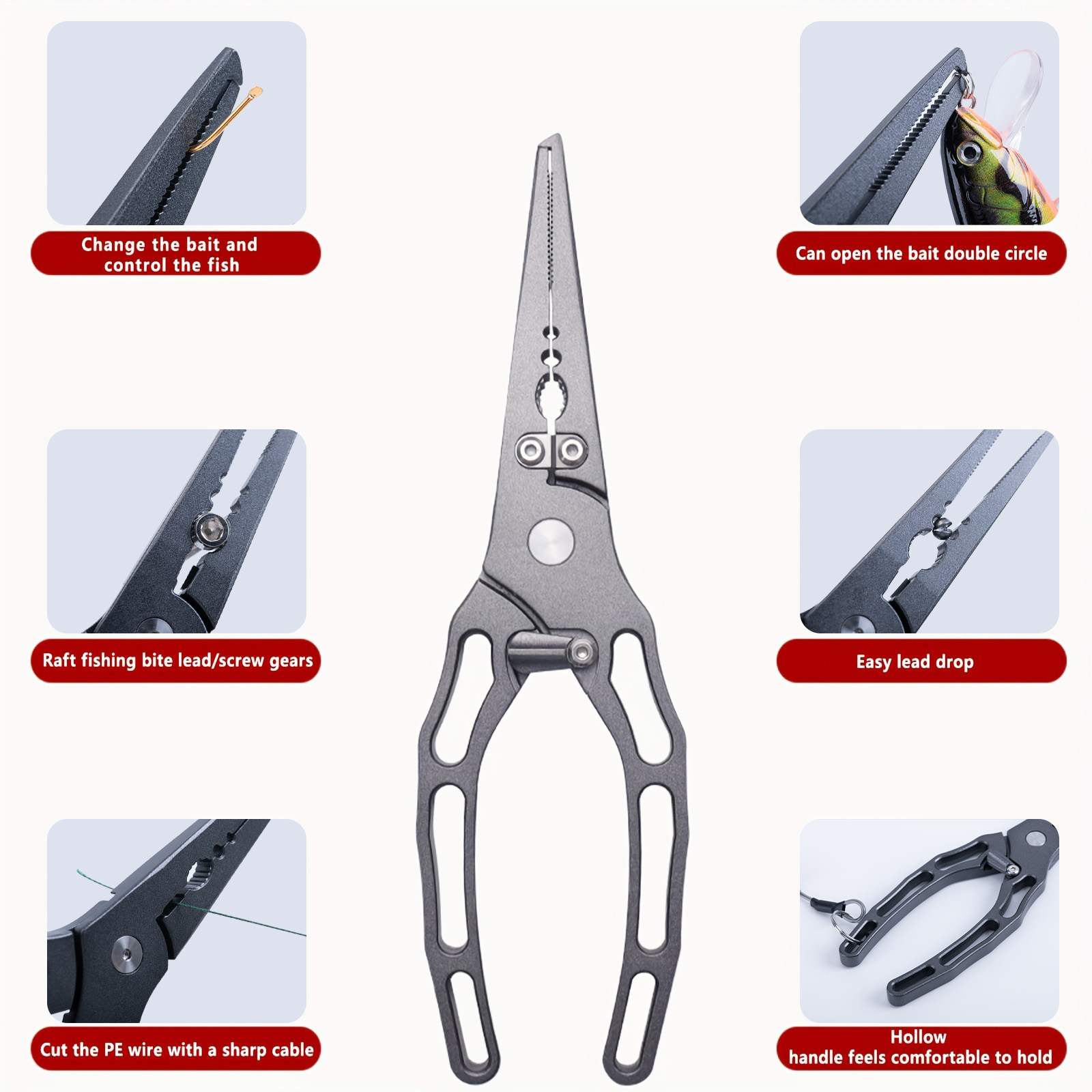 Kit Combinado de Alicates de P - Used Fishing Equipment Near Me reseña y precio